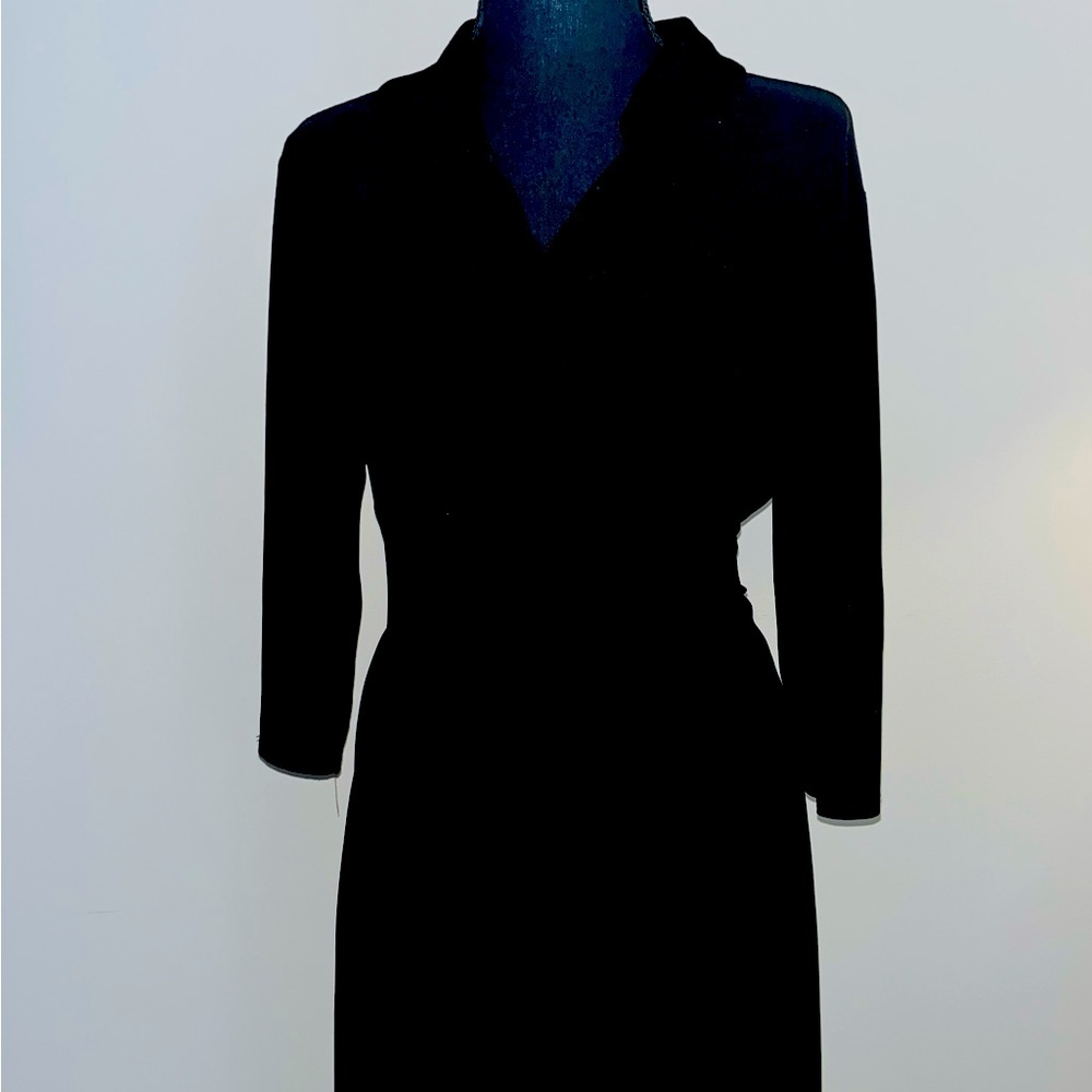 Black Wrap Dress